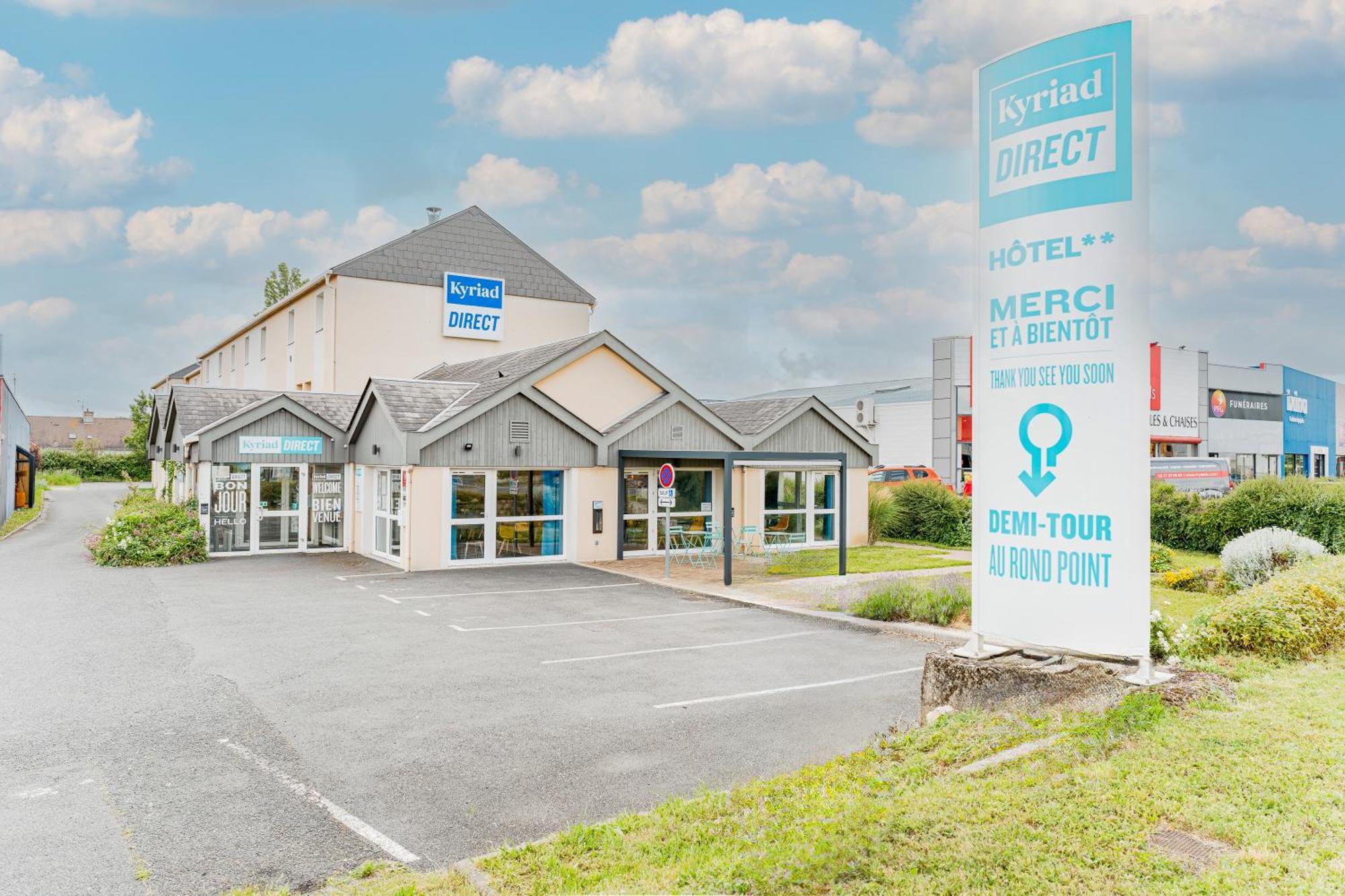 Kyriad Direct Tours Sud - Chambray Les Tours Bagian luar foto